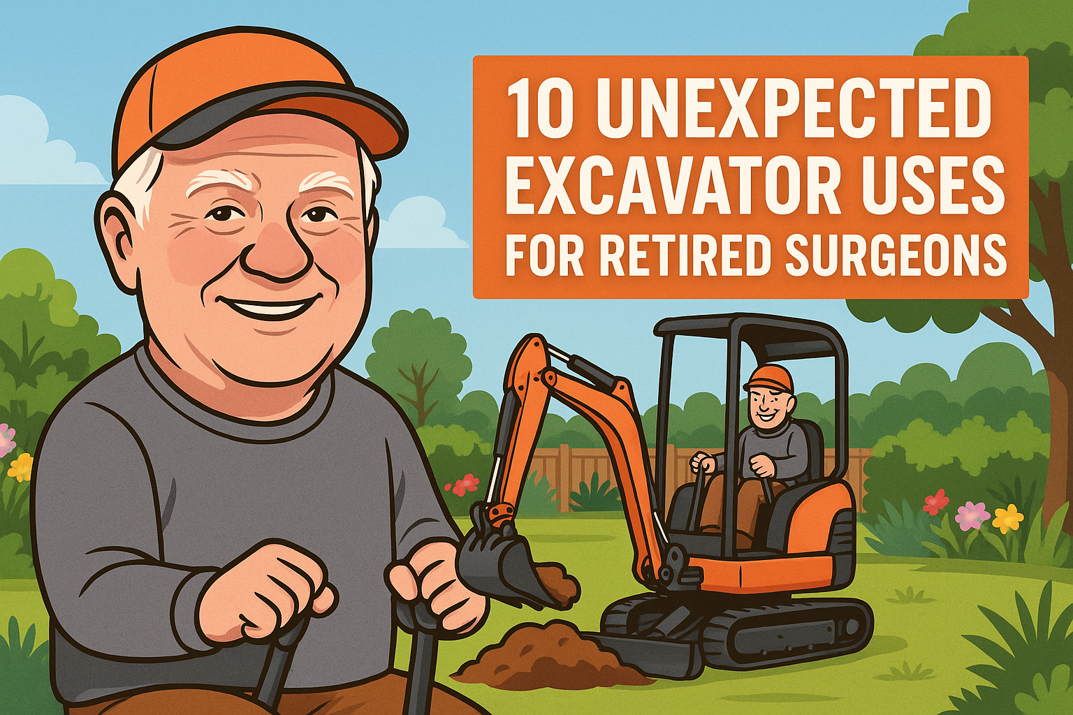 Excavator Uses for Retired Surgeons: 10 Unexpected  Ideas